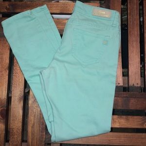 Sea green Geso Skinny Jeans